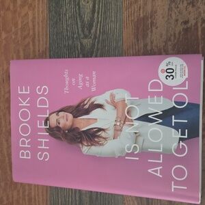 Brooke Shields Book with Pink Cover